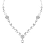 Self Love Round Cut Diamond Necklace