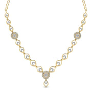 Self Love Round Cut Diamond Necklace