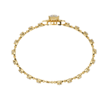 Shimmering Diamond Duet Bracelet
