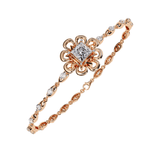 Shimmering Diamond Duet Bracelet