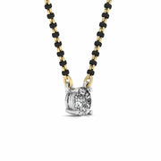 1.1 Carat Round Diamond Mangalsutra