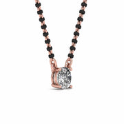 1.1 Carat Round Diamond Mangalsutra