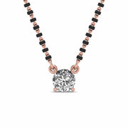 1.1 Carat Round Diamond Mangalsutra