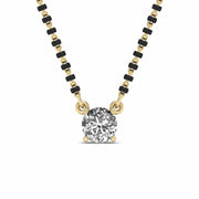 1.1 Carat Round Diamond Mangalsutra