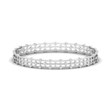 Sleek and Stylish Diamond Bangles Pair