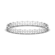 Sleek and Stylish Diamond Bangles Pair
