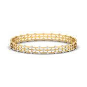 Sleek and Stylish Diamond Bangles Pair