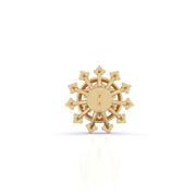 Snowflake Diamond Studs