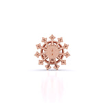 Snowflake Diamond Studs