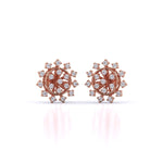 Snowflake Diamond Studs