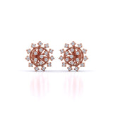Snowflake Diamond Studs