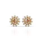 Snowflake Diamond Studs