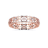 Solitaire Cushion Diamond Bangle