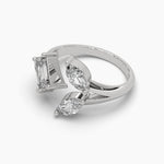 Solitaire Diamond Dual Delights Ring