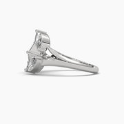 Solitaire Diamond Dual Delights Ring