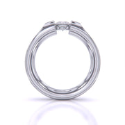 Sleek Solitaire Diamond Ring