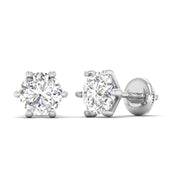 Solitaire Diamond Studs