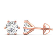 Solitaire Diamond Studs