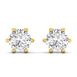 Solitaire Diamond Studs