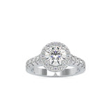 1.25 Carat Round Cut Diamond Engagement Ring