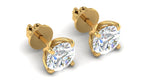 2 Carat Dazzling Solitaire Diamond Studs