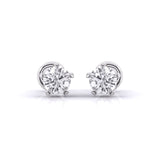 1 Carat Each Versatile Diamond Studs