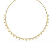 Diamond Floral Necklace