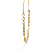 Diamond Floral Necklace