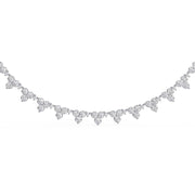 Diamond Floral Necklace