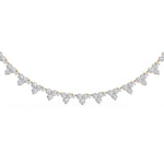 Diamond Floral Necklace