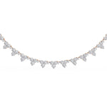 Diamond Floral Necklace