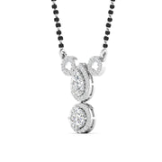 Sparkling Diamond Mangalsutra Pendant