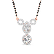 Sparkling Diamond Mangalsutra Pendant