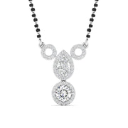 Sparkling Diamond Mangalsutra Pendant