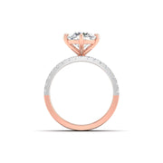 2.07 Carat Sparkling Diamond Wedding Ring