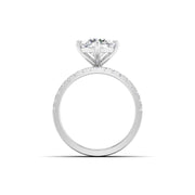 2.07 Carat Sparkling Diamond Wedding Ring