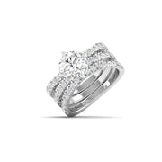 2.07 Carat Sparkling Diamond Wedding Ring