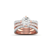 2.07 Carat Sparkling Diamond Wedding Ring