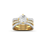 2.07 Carat Sparkling Diamond Wedding Ring