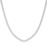 Sparkling Diamond Tennis Necklace