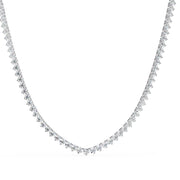 Sparkling Diamond Tennis Necklace