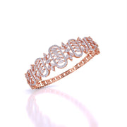 Elegance Royal Cutwork Diamond Bangle
