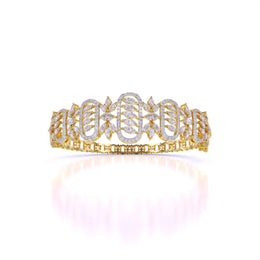 Elegance Royal Cutwork Diamond Bangle
