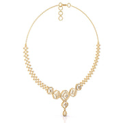Geometric Lab Grown Diamond Necklace