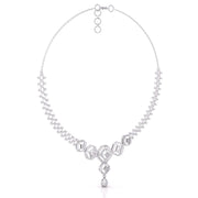 Geometric Lab Grown Diamond Necklace