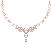 Geometric Lab Grown Diamond Necklace