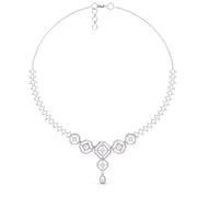Geometric Lab Grown Diamond Necklace