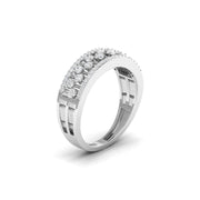 Sparkling Diamond Eternity Band