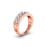 Sparkling Diamond Eternity Band