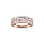 Sparkling Diamond Eternity Band